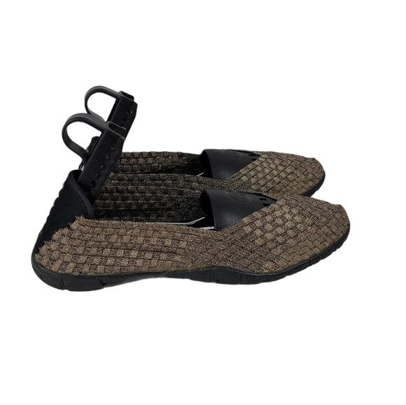 Corkys 'Sidewalk' Metallic‎ Bronze Woven Flats 7 - Picture 3 of 8